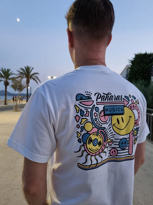 Paharas Musica - White Tee 001 **SOLD OUT**